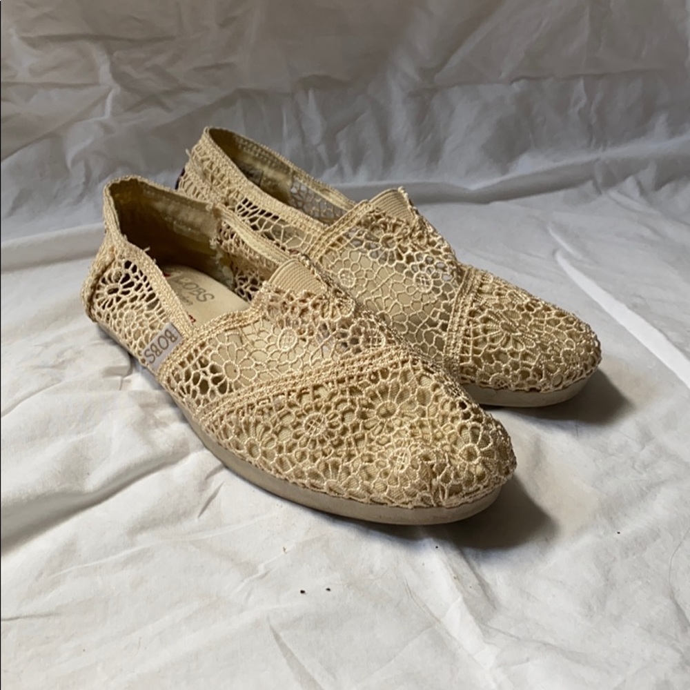 Bobs lace slip ons